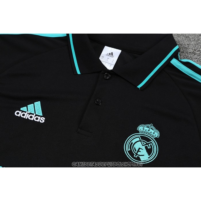 Camiseta Polo del Real Madrid 22-23 Negro y Verde